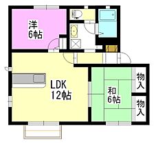 ＬＡＲＧＯ－Ｔ 202 ｜ 岡山県岡山市北区野田5丁目（賃貸アパート2LDK・2階・53.32㎡） その2