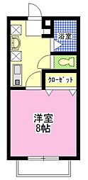 間取図画像 1K