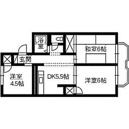 間取図画像 3DK