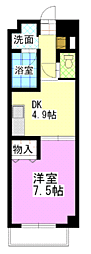 間取図画像 1DK