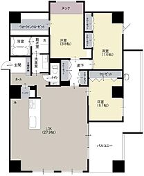 Via 蔵用 3LDKの間取図画像