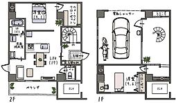 Via 蔵用 2LDKの間取図画像