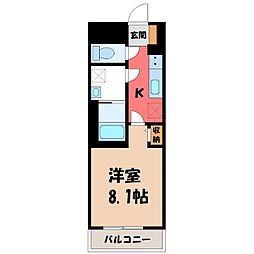 宇都宮駅 7.6万円