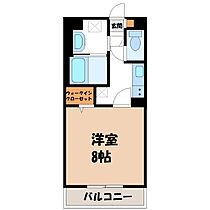 城彩シティガーデン  ｜ 栃木県宇都宮市旭2丁目（賃貸マンション1K・3階・28.66㎡） その2