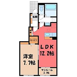 東武日光線 新鹿沼駅 徒歩12分