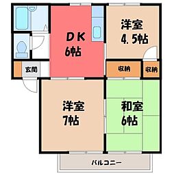 🉐敷金礼金0円！🉐東北本線 宇都宮駅 バス20分 中丸下車 徒歩8分