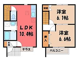 🉐敷金礼金0円！🉐日光線 鹿沼駅 バス21分 深津入口下車 徒歩63分