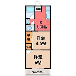 🉐敷金礼金0円！🉐東北本線 宇都宮駅 徒歩14分
