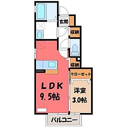 東武宇都宮線 東武宇都宮駅 徒歩51分