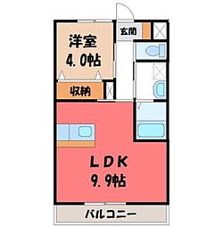 東北本線 岡本駅 徒歩4分