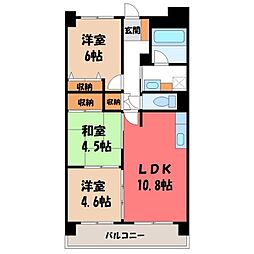 間取図画像 2SLDK