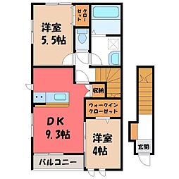 間取図画像 2DK