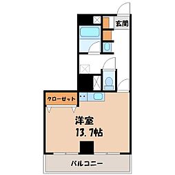 間取図画像 1DK