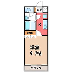 ラワンドゥラKハウス 2階/-