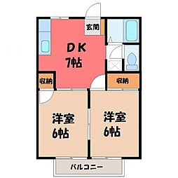 コーポアイ C棟 2階/-
