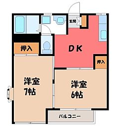 JOYコーポ 2階/-
