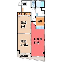 東武宇都宮線 東武宇都宮駅 徒歩15分 3階/-