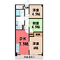クランブレ西川田4階4.5万円