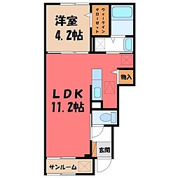 ゆいの杜5丁目アパート（028666301） 1階/-