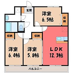 JR東北本線 宇都宮駅 徒歩13分