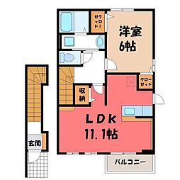 ジャルダン B 2階