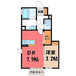 サニーフラット E 1階/-