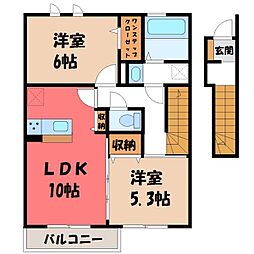 宇都宮芳賀ライトレール線 ゆいの杜中央駅 徒歩11分 2階/-
