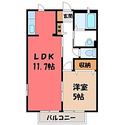 JR日光線 鶴田駅 徒歩3分
