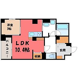 GRANSTORIA 1SKの間取図画像