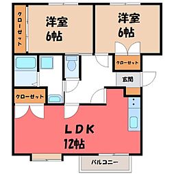ロワールソレイユ 2番館 1階