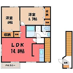 フォレスト21. 2階/-