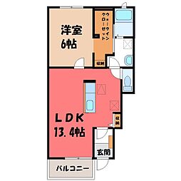 ラフレシール B 1階