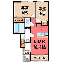 カーサ・ジャルディーノ 1階