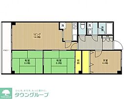 間取図画像 3LDK