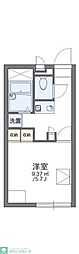 レオパレスサンパーク26番 1Kの間取図画像