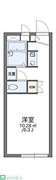 レオパレスドールパーク 1Kの間取図画像