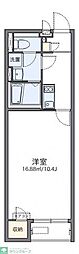 レオネクストグリーチネ 1Kの間取図画像