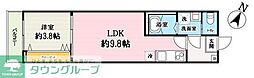 キャメル大宮西5 1LDKの間取図画像