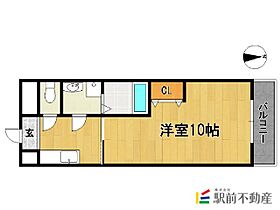 ラ・エスペランサ 207 ｜ 福岡県久留米市東合川4丁目1-20（賃貸マンション1K・2階・31.35㎡） その2