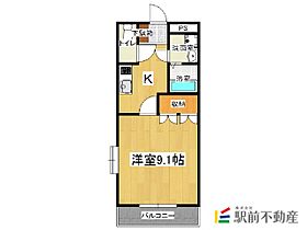 ルーセントソフィア 101 ｜ 福岡県大川市大字下木佐木大吹ヶ1060-1（賃貸アパート1K・1階・31.02㎡） その2