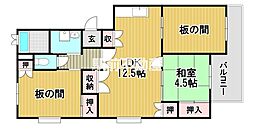 間取図画像 3LDK