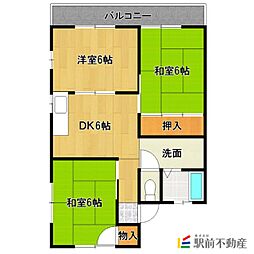 エコール荒木 1階/101