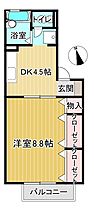 ドミール古川Ａ棟 102 ｜ 徳島県徳島市応神町古川字戎子野62-1（賃貸アパート1DK・1階・32.74㎡） その2