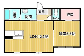 シャーメゾンラフィーネ一番館 102 ｜ 徳島県板野郡北島町高房字東中道17番地1（賃貸アパート1LDK・1階・41.39㎡） その2