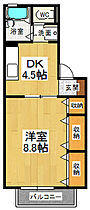 ドミール古川Ａ棟 207 ｜ 徳島県徳島市応神町古川字戎子野（賃貸アパート1DK・2階・32.74㎡） その2