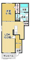 サン・メゾンE 101 ｜ 徳島県板野郡藍住町矢上字原157（賃貸アパート1LDK・1階・50.01㎡） その2