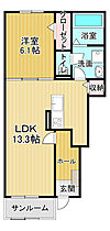 サン・メゾンF 102 ｜ 徳島県板野郡藍住町矢上字原（賃貸アパート1LDK・1階・50.04㎡） その2