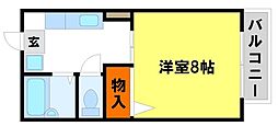 間取図画像 1K