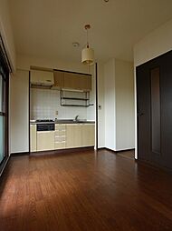 プリンスマンション五条 404 2階1LDKのリビング/ダイニング