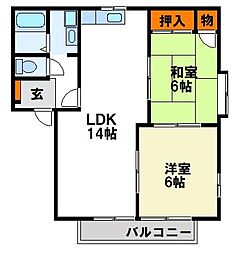 ハイデンス般若寺 2階/202